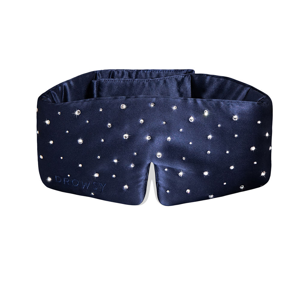 Silk Sleep Mask Crystals by Swarovski®