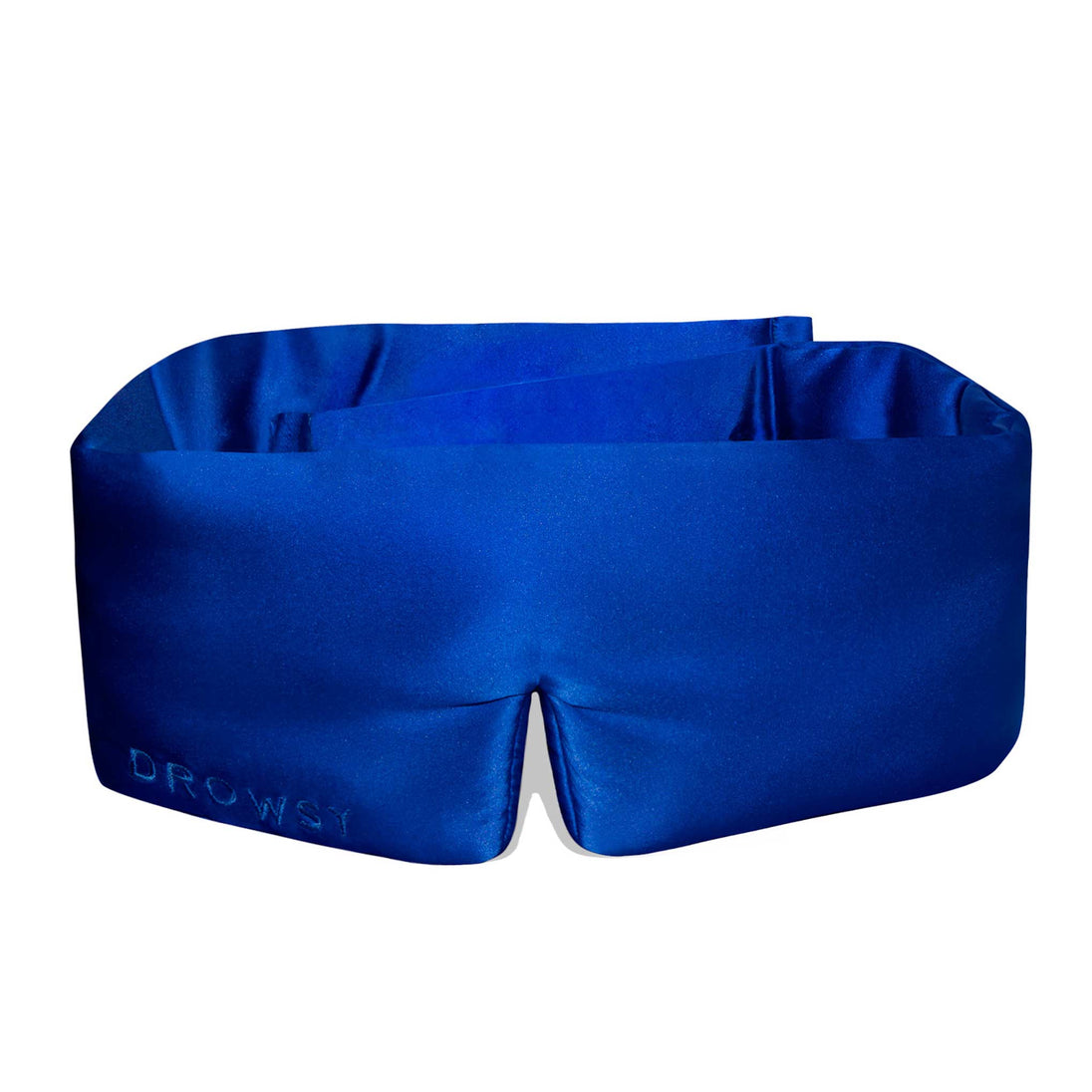 Drowsy Royal Blue Silk Eye Mask